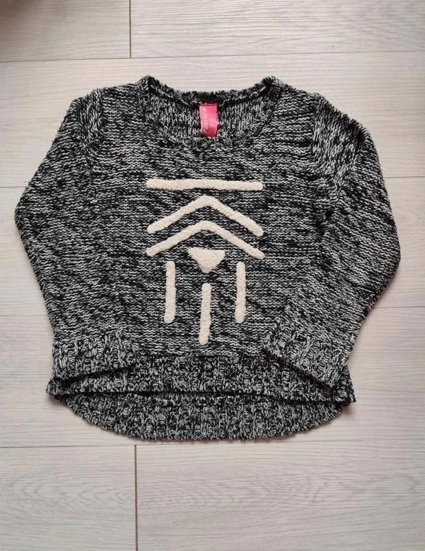 Grey knit sweater 🦄 Size 4 years 🦄 Punkidz – photo 2